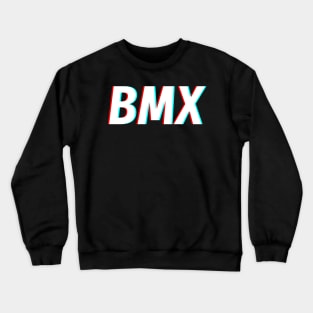 BMX Retro Design for Men Women Kids & Bike Riders Crewneck Sweatshirt